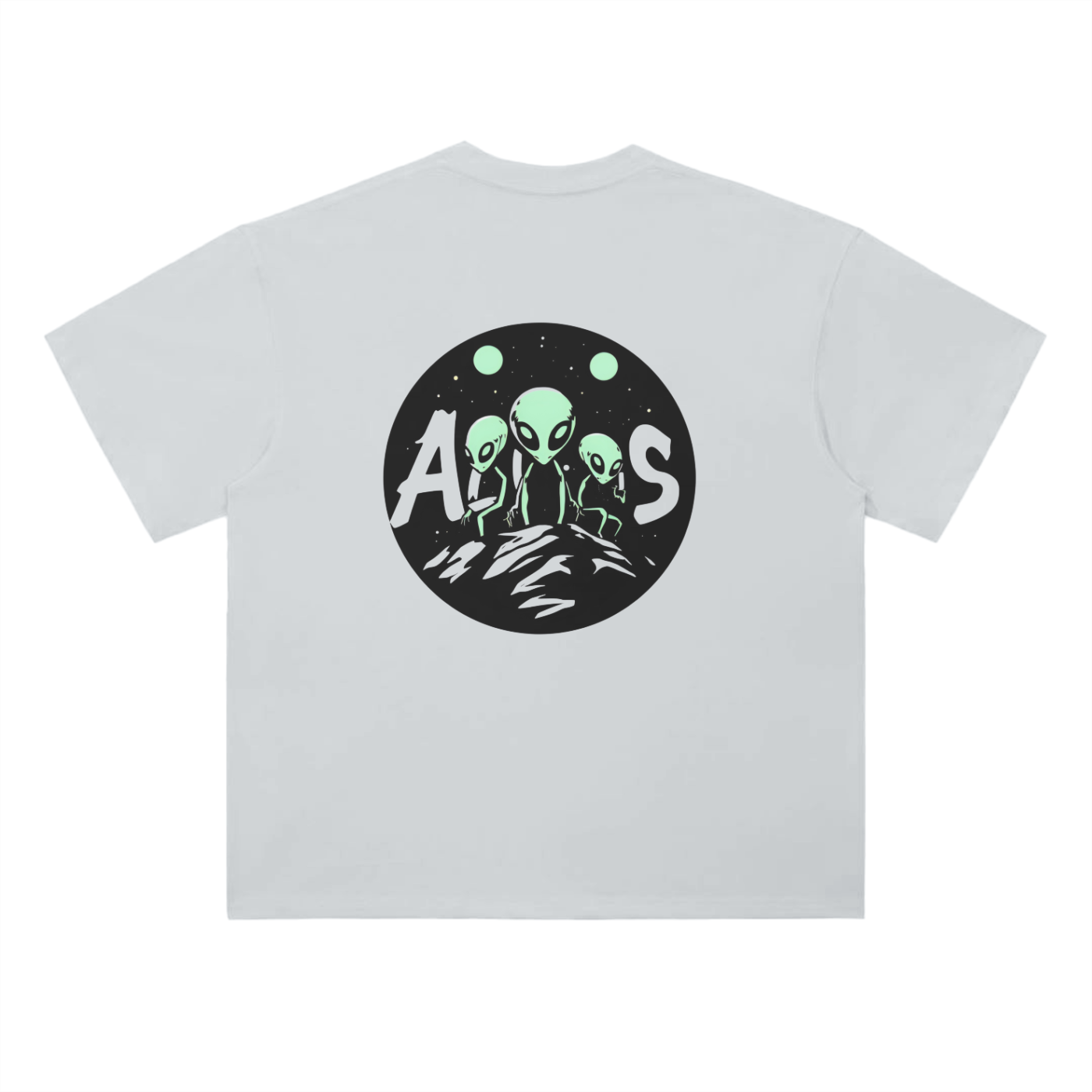 Aliens ,Streetwear,Shrooms,T-shirt ,White,Hip,Other worldly 