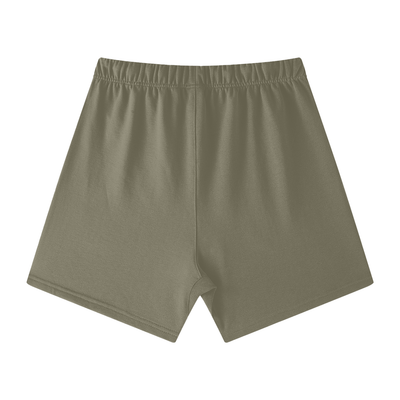 Off Earth Tone Loose Fit FOG 100% Cotton Shorts