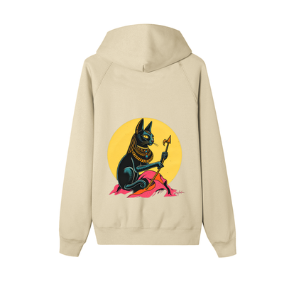 Bastet,Egyptian goddess,Lioness,Hoodie ,Zip Up,Comfort wear,Streetwear,Pressure 