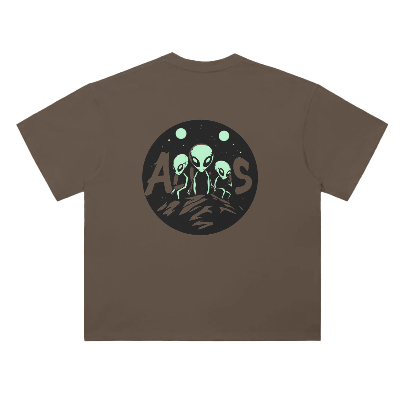Aliens ,Streetwear,Shrooms,T-shirt ,White,Hip,Other worldly 