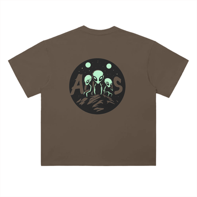 Aliens ,Streetwear,Shrooms,T-shirt ,White,Hip,Other worldly 