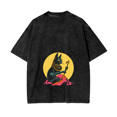 Egyptian goddess,Bastet,Spiritual ,Culture ,Ase ,T-shirt ,Aura,Blessings ,Streetwear,Clean 
