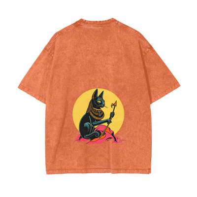Egyptian goddess,Bastet,Spiritual ,Culture ,Ase ,T-shirt ,Aura,Blessings ,Streetwear,Clean 