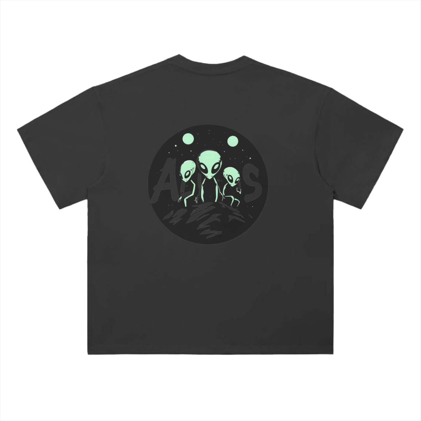 Aliens ,Streetwear,Shrooms,T-shirt ,White,Hip,Other worldly 
