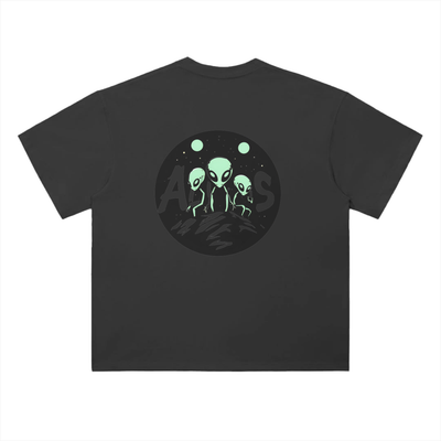 Aliens ,Streetwear,Shrooms,T-shirt ,White,Hip,Other worldly 