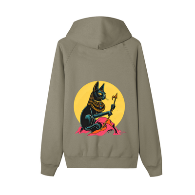 Bastet,Egyptian goddess,Lioness,Hoodie ,Zip Up,Comfort wear,Streetwear,Pressure 