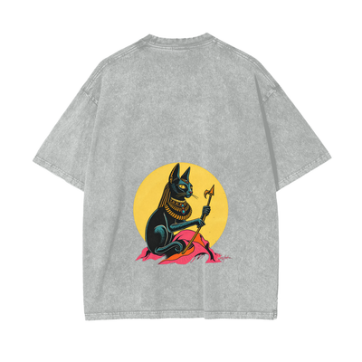 Egyptian goddess,Bastet,Spiritual ,Culture ,Ase ,T-shirt ,Aura,Blessings ,Streetwear,Clean 