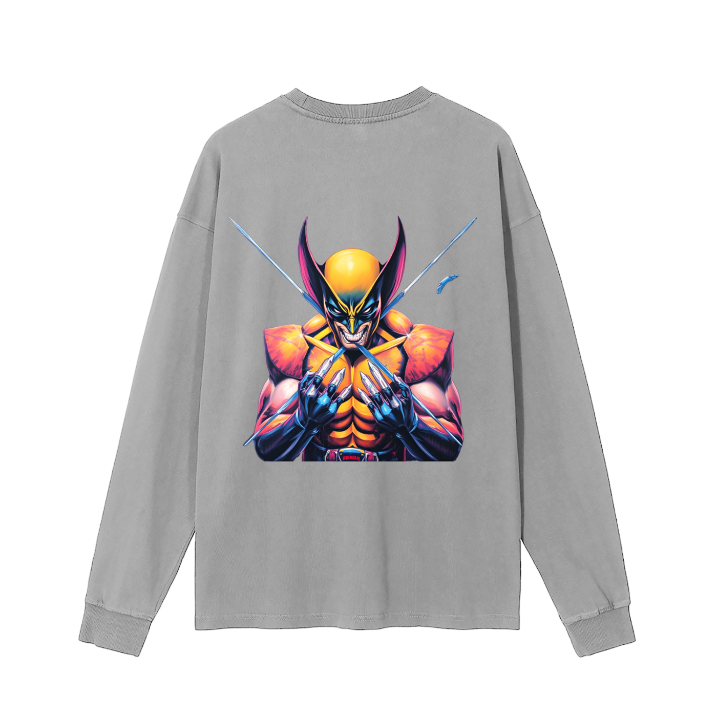 X-Men,Comics,Michigan University ,Michigan ,Psychedelic ,Art,Marvel,Long Sleeve 