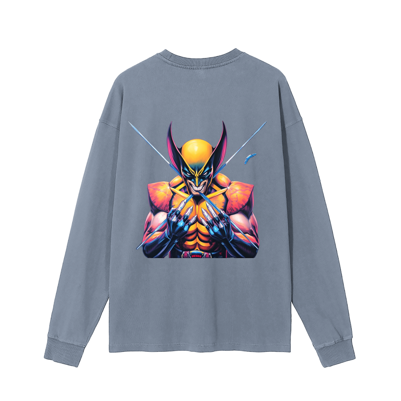 X-Men,Comics,Michigan University ,Michigan ,Psychedelic ,Art,Marvel,Long Sleeve 