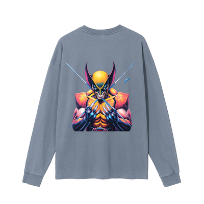 X-Men,Comics,Michigan University ,Michigan ,Psychedelic ,Art,Marvel,Long Sleeve 