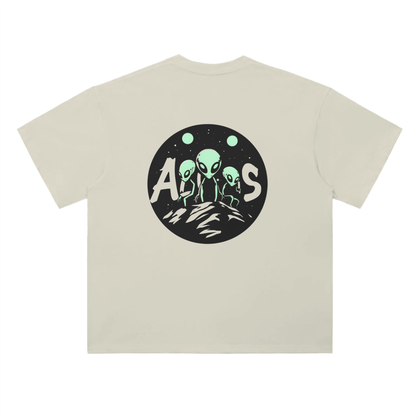 Aliens ,Streetwear,Shrooms,T-shirt ,White,Hip,Other worldly 