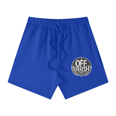 Off Earth Tone Loose Fit FOG 100% Cotton Shorts