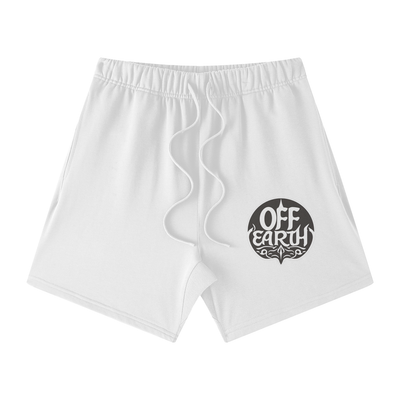 Off Earth Tone Loose Fit FOG 100% Cotton Shorts